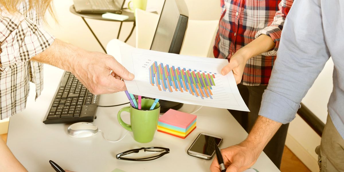 Calculator and financial documents